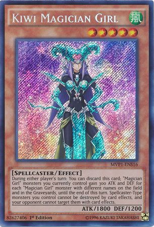 Kiwi Magician Girl [MVP1-ENS16] Secret Rare | Odin's Place