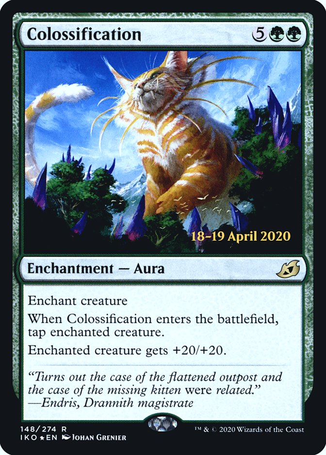 Colossification [Ikoria: Lair of Behemoths Prerelease Promos] | Odin's Place