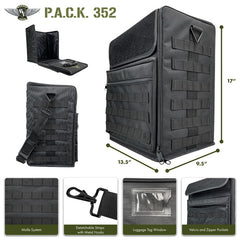 Battle Foam P.A.C.K. 352 Molle wWith Magna Rack Original Load Out | Odin's Place