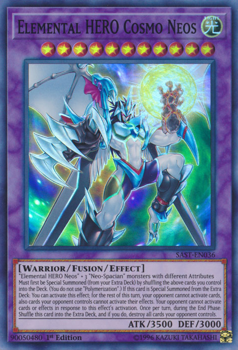 Elemental HERO Cosmo Neos [SAST-EN036] Super Rare | Odin's Place