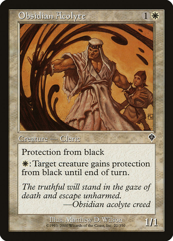 Obsidian Acolyte (22) [Invasion] | Odin's Place