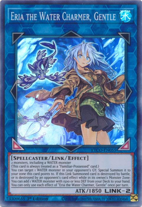 Eria the Water Charmer, Gentle [ETCO-EN055] Super Rare | Odin's Place