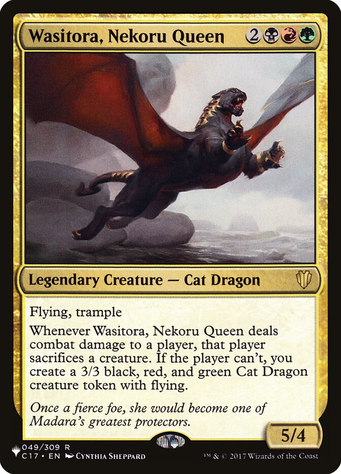 Wasitora, Nekoru Queen [The List] | Odin's Place