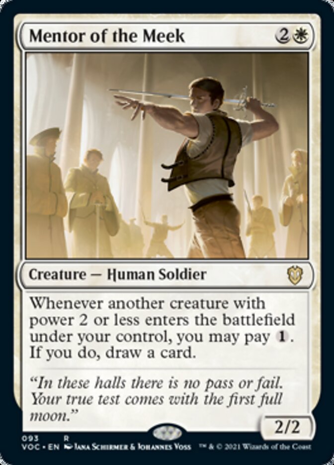 Mentor of the Meek [Innistrad: Crimson Vow Commander] | Odin's Place