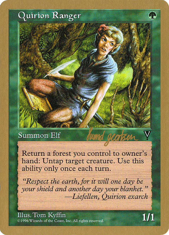 Quirion Ranger (Svend Geertsen) [World Championship Decks 1997] | Odin's Place