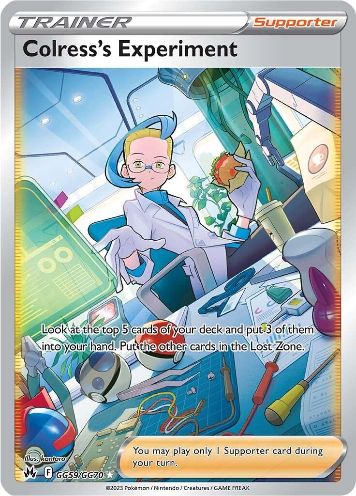 Colress's Experiment (GG59/GG70) [Sword & Shield: Crown Zenith] | Odin's Place