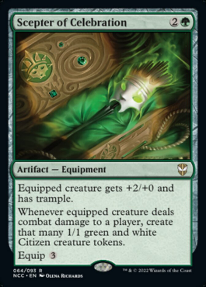 Scepter of Celebration [Streets of New Capenna Commander] | Odin's Place