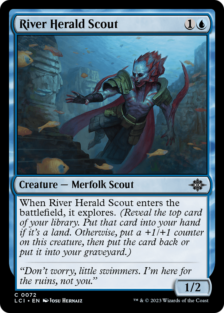 River Herald Scout [The Lost Caverns of Ixalan] | Odin's Place