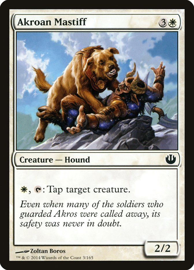 Akroan Mastiff (3) [Journey into Nyx] | Odin's Place
