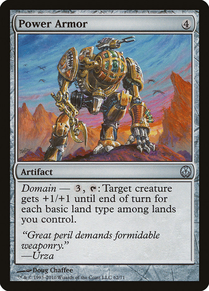 Power Armor (62) [Duel Decks: Phyrexia vs. the Coalition] | Odin's Place