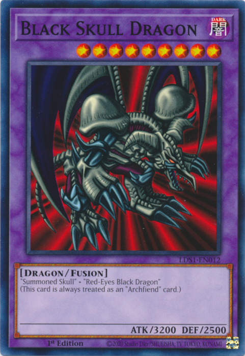 Black Skull Dragon [LDS1-EN012] Common | Odin's Place