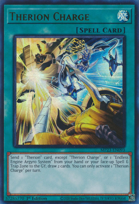 Therion Charge [MP23-EN093] Ultra Rare | Odin's Place