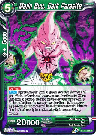 Majin Buu, Dark Parasite (BT11-084) [Vermilion Bloodline] | Odin's Place