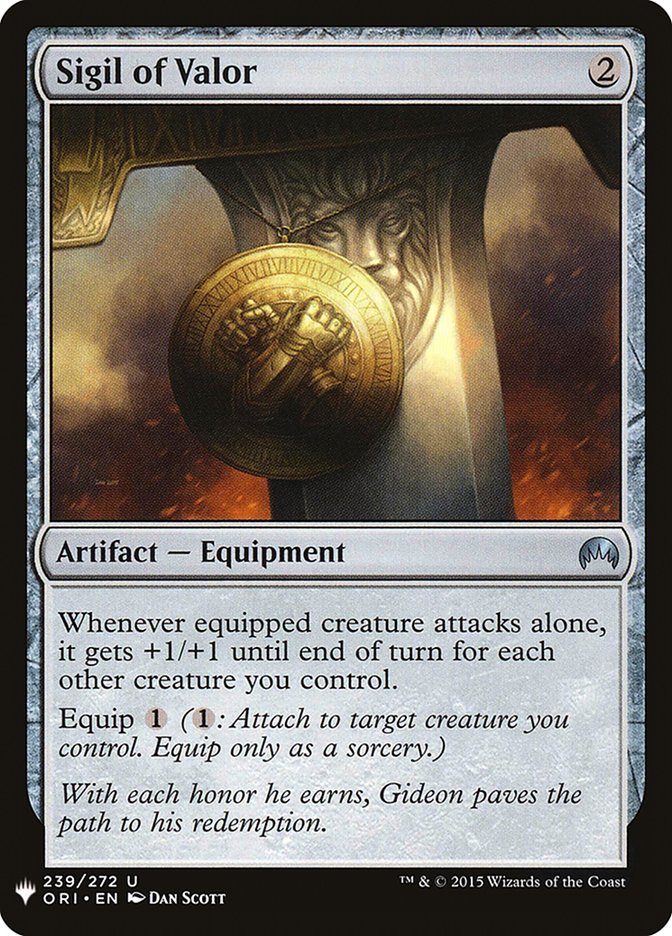 Sigil of Valor [Mystery Booster] | Odin's Place