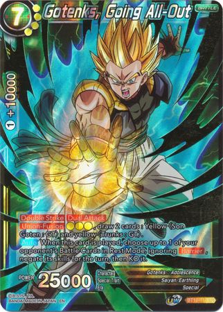 Gotenks, Going All-Out (BT10-110) [Rise of the Unison Warrior] | Odin's Place