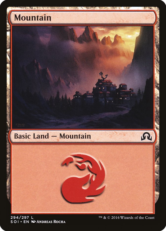 Mountain (294) [Shadows over Innistrad] | Odin's Place