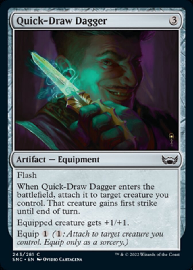 Quick-Draw Dagger [Streets of New Capenna] | Odin's Place