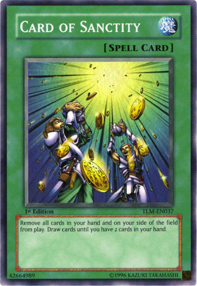 Card of Sanctity [TLM-EN037] Super Rare | Odin's Place