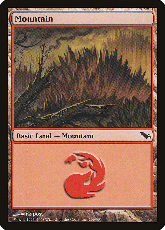 Mountain (296) [Shadowmoor] | Odin's Place
