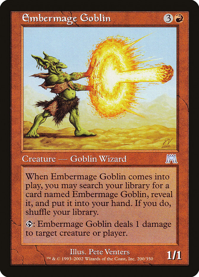 Embermage Goblin (200) [Onslaught] | Odin's Place