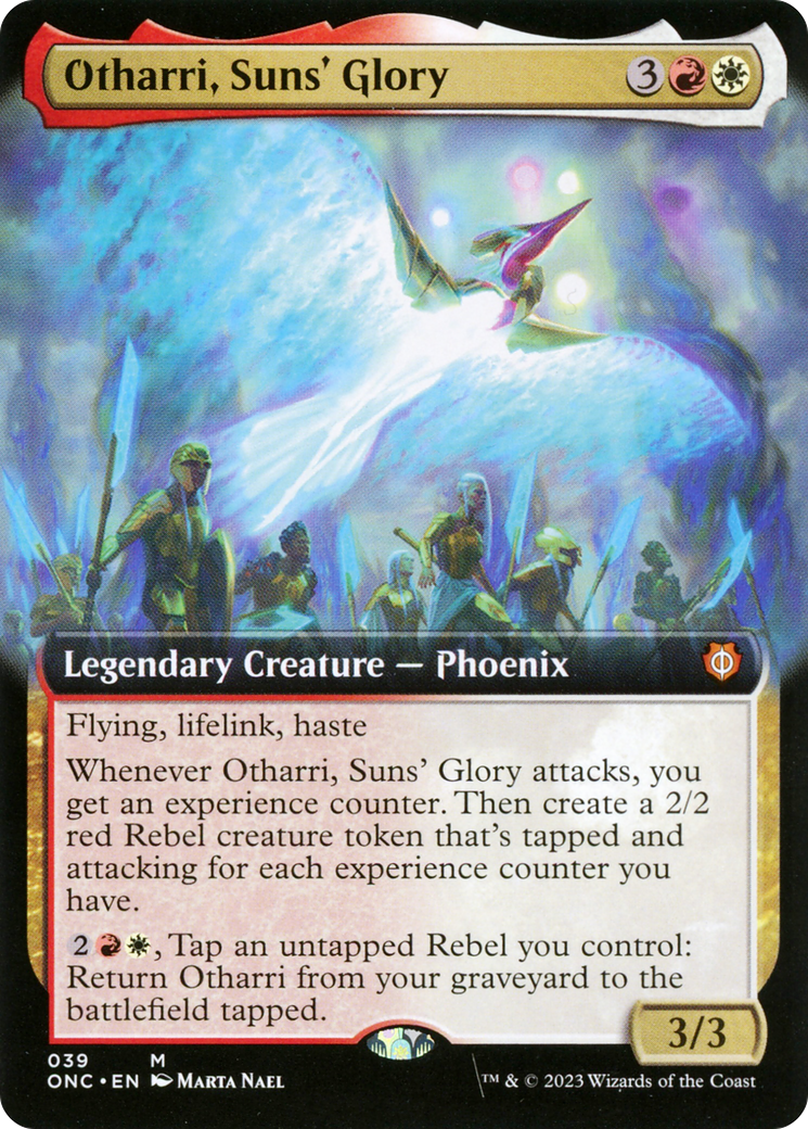 Otharri, Suns' Glory (Extended Art) [Phyrexia: All Will Be One Commander] | Odin's Place