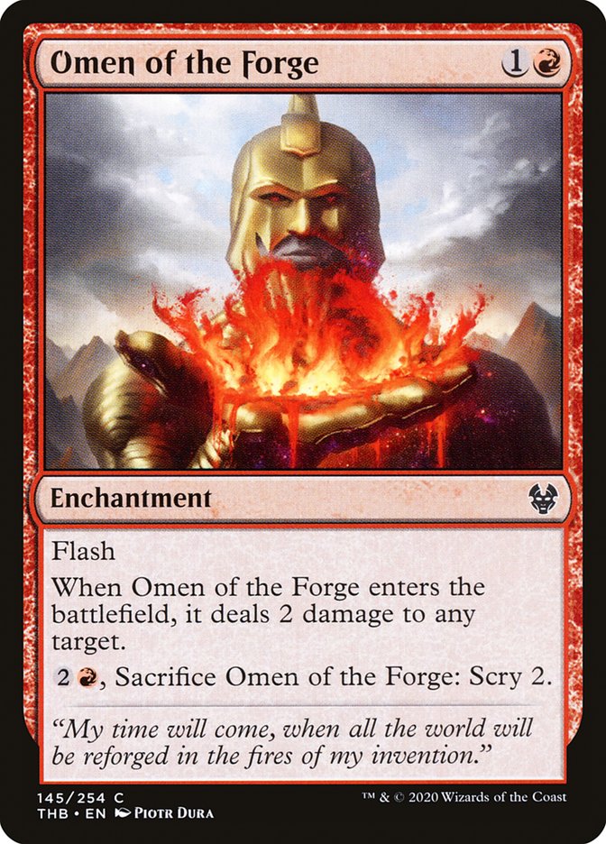 Omen of the Forge [Theros Beyond Death] | Odin's Place