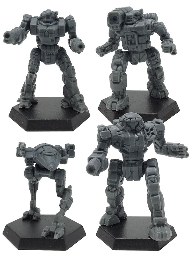 Battletech: Inner Sphere Urban Lance Miniatures Pack | Odin's Place