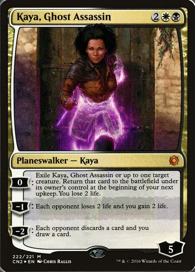 Kaya, Ghost Assassin (222/221) [Conspiracy: Take the Crown] | Odin's Place