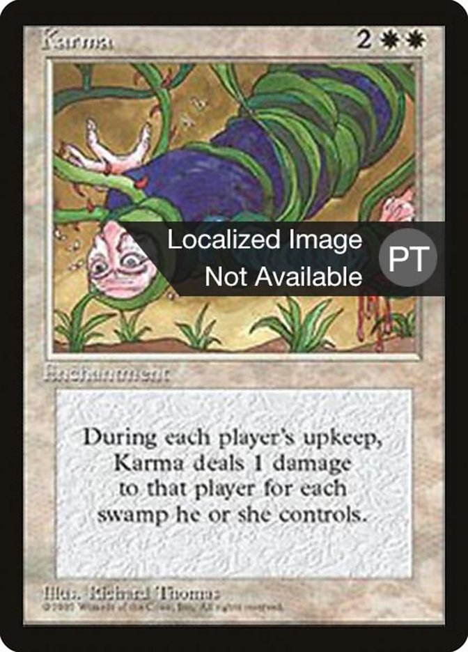 Karma [Fourth Edition (Foreign Black Border)] | Odin's Place
