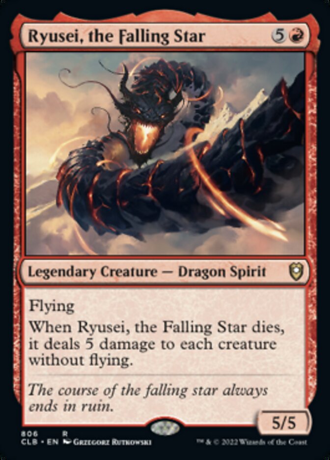 Ryusei, the Falling Star [Commander Legends: Battle for Baldur's Gate] | Odin's Place