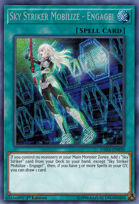 Sky Striker Mobilize - Engage! [DASA-EN030] Secret Rare | Odin's Place