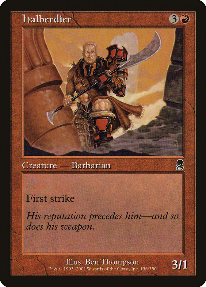 Halberdier (196) [Odyssey] | Odin's Place