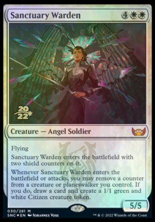 Sanctuary Warden [Streets of New Capenna Prerelease Promos] | Odin's Place