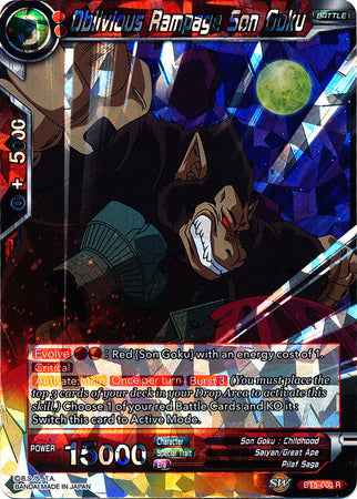 Oblivious Rampage Son Goku (BT5-003) [Miraculous Revival] | Odin's Place