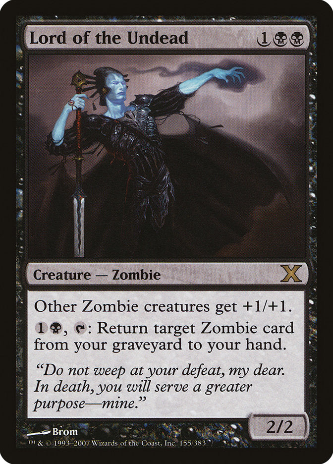 Lord of the Undead (155) [Tenth Edition] | Odin's Place