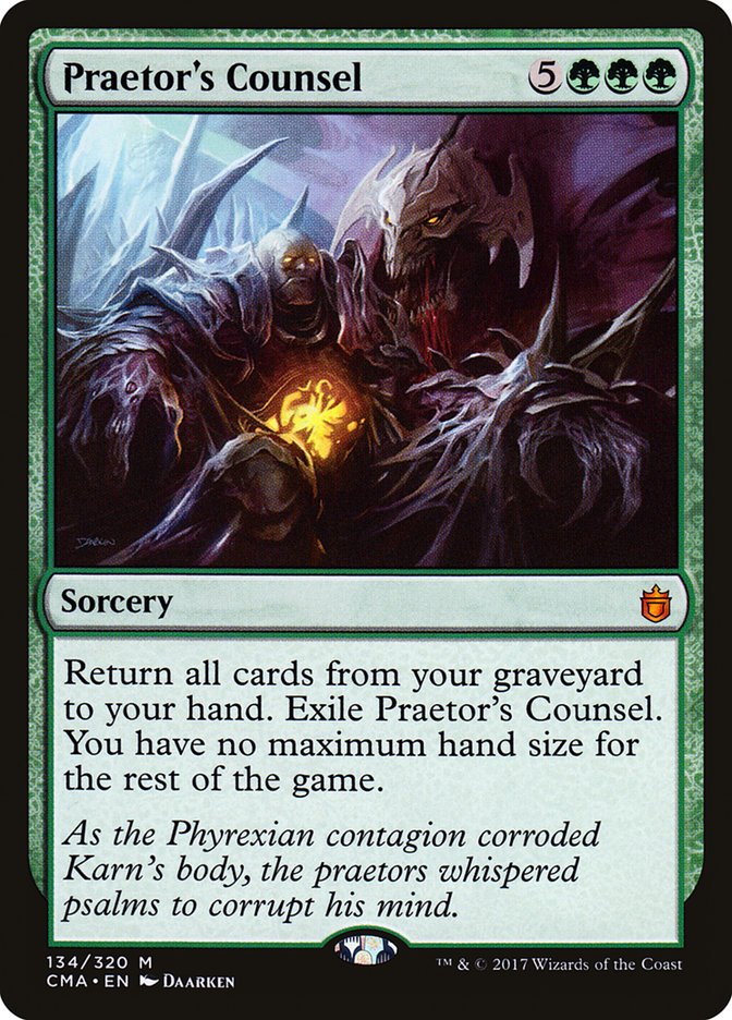 Praetor's Counsel (134) [Commander Anthology] | Odin's Place