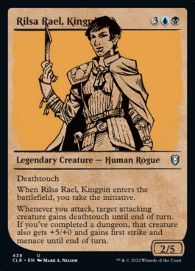 Rilsa Rael, Kingpin (Showcase) [Commander Legends: Battle for Baldur's Gate] | Odin's Place