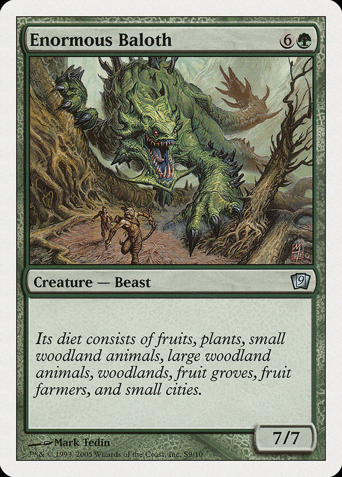 Enormous Baloth [Ninth Edition] | Odin's Place