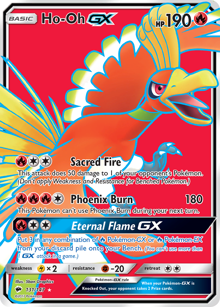 Ho-Oh GX (131/147) [Sun & Moon: Burning Shadows] | Odin's Place