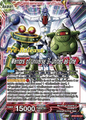 Paparoni // Warriors of Universe 3, United as One (BT20-002) [Power Absorbed Prerelease Promos] | Odin's Place