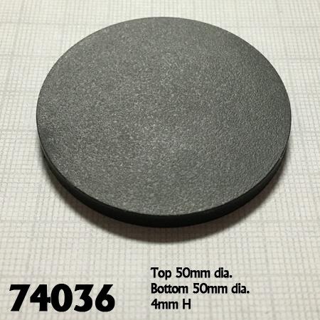 Reaper Miniature Bases: 2in Round Plastic RPG Base (10) | Odin's Place