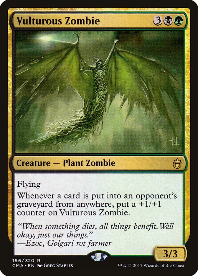 Vulturous Zombie (196) [Commander Anthology] | Odin's Place