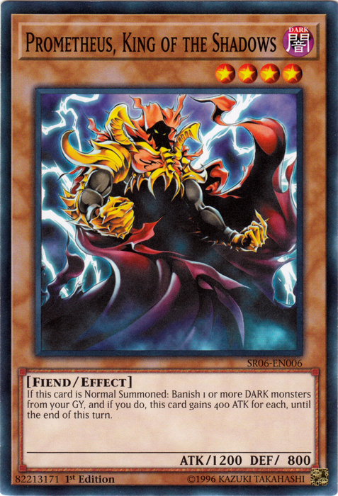 Prometheus, King of the Shadows [SR06-EN006] Common | Odin's Place