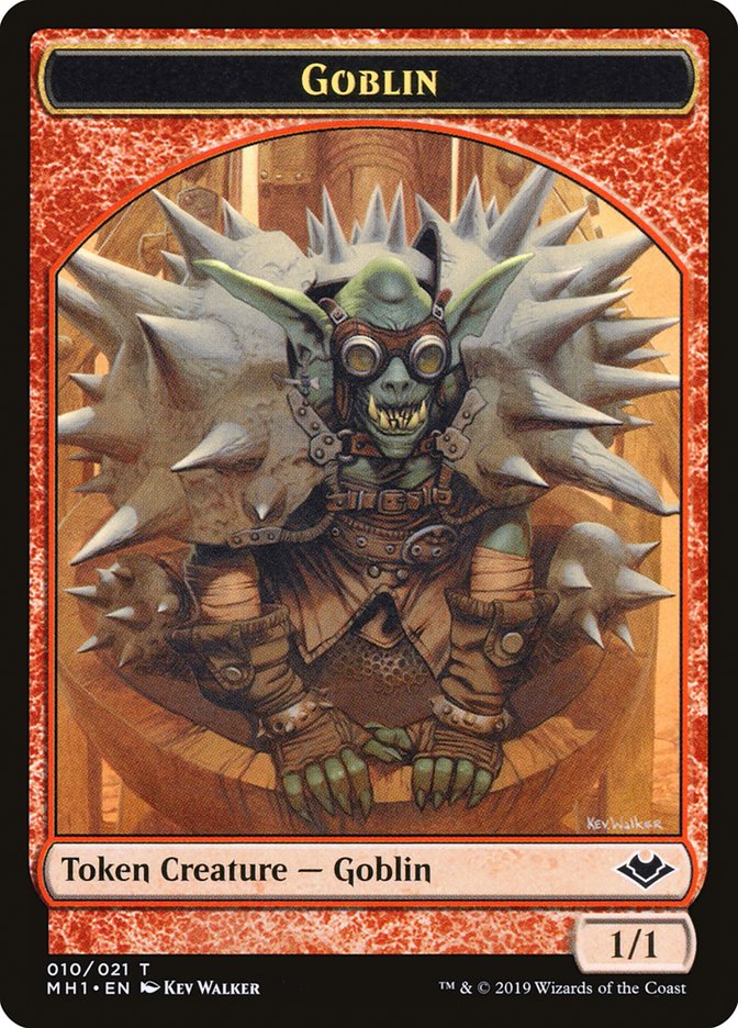 Angel (002) // Goblin (010) Double-Sided Token [Modern Horizons Tokens] | Odin's Place