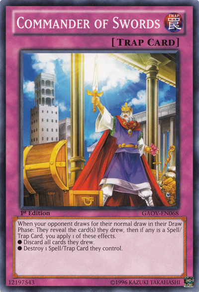 Commander of Swords [GAOV-EN068] Common | Odin's Place