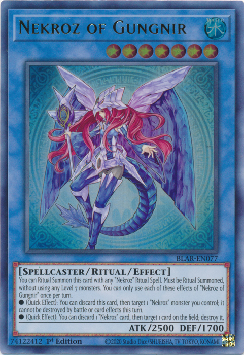 Nekroz of Gungnir [BLAR-EN077] Ultra Rare | Odin's Place
