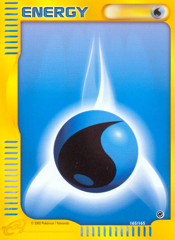 Water Energy (165/165) [Expedition: Base Set] | Odin's Place