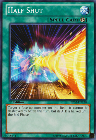 Half Shut [BP02-EN158] Common | Odin's Place