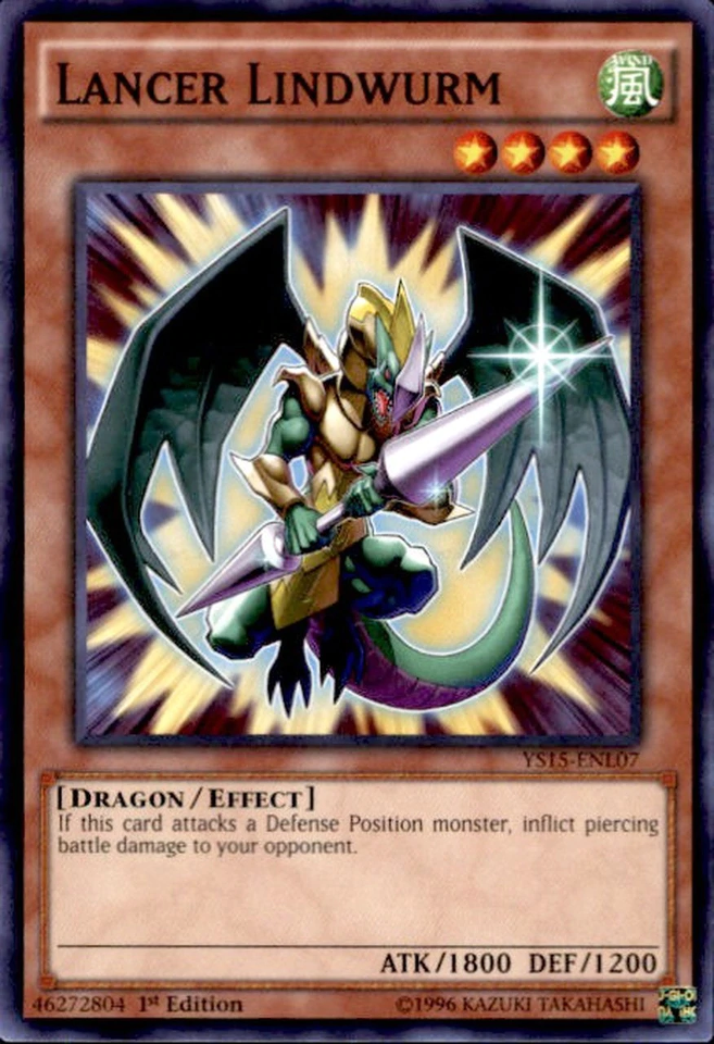 Lancer Lindwurm [YS15-ENL07] Common | Odin's Place