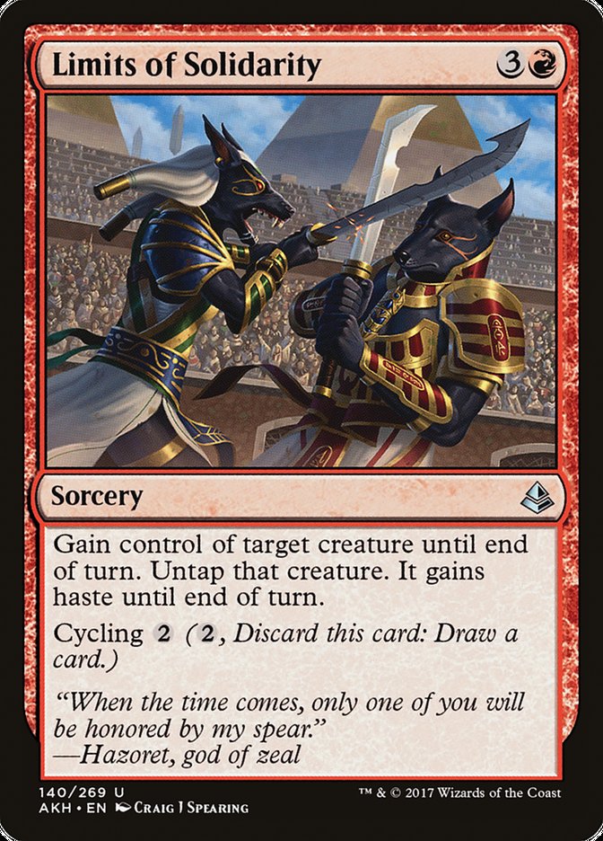 Limits of Solidarity (140) [Amonkhet] | Odin's Place